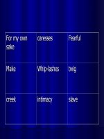 UNIT 9: TO BUILD A FIRE