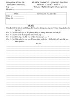 THI HK I LICH SU 6 NH 08-09