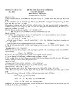 Dề HSG hệ chuyên