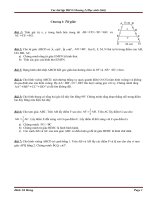 Các bài toán HSG Hình học 8 (Chương I)