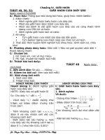 Giáo án Hình học 11 chương IV: Giới hạn