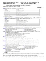 Kiẻm tra sử 8 học kì I