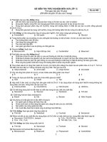 De kiem tra hoa 12 thang 10 - CB