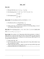 de thi tuyen vao 10 TP ha nam 2006-2007