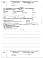 De KSCL dau nam 0809