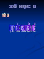 Chương II - Bài 9: Quy tắc chuyển vế