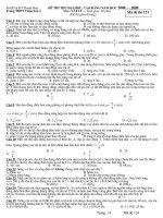 ĐỀ THI THỬ ĐH 2008 -2009 LẦN II