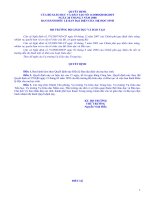 Điều lệ BDD hội cha mẹ học sinh