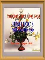 Tiết 3 Luyện tập(HH)