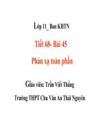 Bài 27: Phản xạ toàn phần