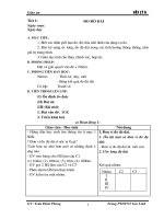 Giáo án Vật lý 6