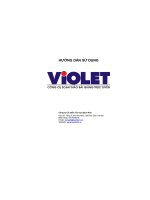 Hướng dẫn sử dụng violet