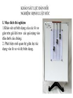 Bài 12: Lực đàn hồi của lò xo. Định luật Húc