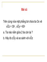 Chương II - Bài 6: Tia phân giác của góc