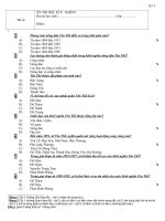 Đề ôn tập lịch sử 8 HK II