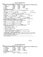 de kiem tra hoc kyII lop 10