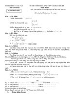 đề tuyển sinh đại trà 10 ninh bình 0809