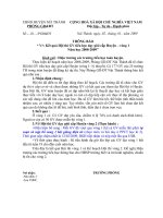 Kết quả Hội thi GVG tiểu học  cấp Huyện vòng 1