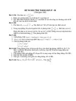 ĐÊ THI HSG 12. THANH HOÁ.