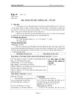 Giáo án ĐS 7 - HKII