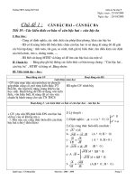 GIÁO ÁN TỰ CHỌN HÌNH HỌC 9 _ 2008