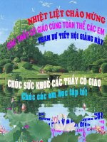 Đ9-41: Giải bài toán bằng cách lập hệ phương trình(hội giảng huyện)