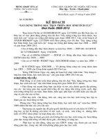 Kế hoạch xây dựng: