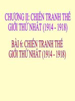 Chiến tranh thế giới thứ nhất