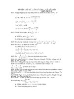 Bài tập cấp số cộng cấp số nhân