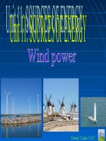 unit 11: wind power