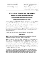 Quyết định ban hành quy định về hệ thống mã ngân hàng dùng trong hoạt động, nghiệp vụ ngân hàng