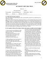 Đề thi môi giới bất động sản