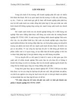 Tổ chức công tác kế toán chi phí sản xuất và tính giá thành sản phẩm ở Doanh nghiệp Hà Tùng Anh