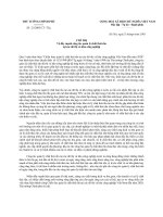 Về đẩy mạnh công tác quản lý chất thải rắn