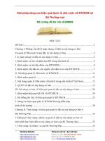 Giải pháp nâng cao hiệu quả Quản lý nhà nước về ĐTXDCB tại Bộ Thương mại