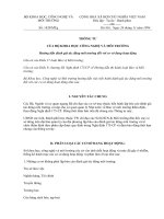 Hướng dẫn đánh giá tác động môi trường đối với cơ sở đang hoạt động