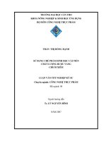 Sử dụng chế phẩm sinh học cải tiến chất lượng rượu vang chuối xiêm