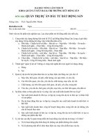 Quản trị dự án đầu tư bất động sản