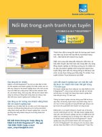 Nổi bật trong cạnh tranh trực tuyến