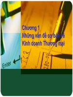 Những vấn đề cơ bản về kinh doanh thương mại