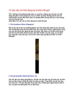 10 cây cầu có hình dáng kỳ lạ trên thế giới