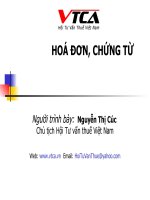 Hóa đơn, chứng từ