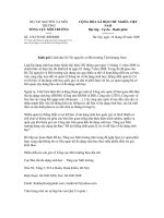 Cung cấp thông tin tổng quan hiện trạng quản lý và nhu cầu sử dụng cơ sở dữ liệu về đa dạng sinh học.