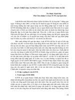 Bài hoàn thiện địa vị pháp lý của kiểm toán nhà nước