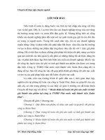 Hoàn thiện kế toán chi phí sản xuất và tính giá thành sản phẩm tại Công ty TNHH Nhà nước 1 thành viên Xuân Hoà