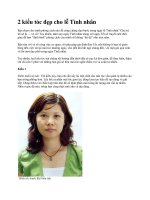 Hai kiểu tóc đẹp cho Lễ tình nhân