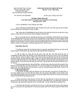 CHƯƠNG TRÌNH PHỐI HỢP  Thực hiện nhiệm vụ trong lĩnh vực tài nguyên và môi  trường  giai đoạn 2012 - 2016 