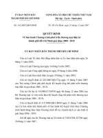 Quyết định Về ban hành Chương trình phát triển thương mại điện tử  thanh phố Hồ chí minh giai đoạn 2008-2010
