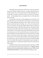 Tổ chức kế toán tập hợp chi phí sản xuất và tính giá thành sản phẩm tại Công ty TNHH sản xuất và thương mại bao bì Hải Âu