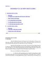 Đảm bảo và cải tiến chất lượng 